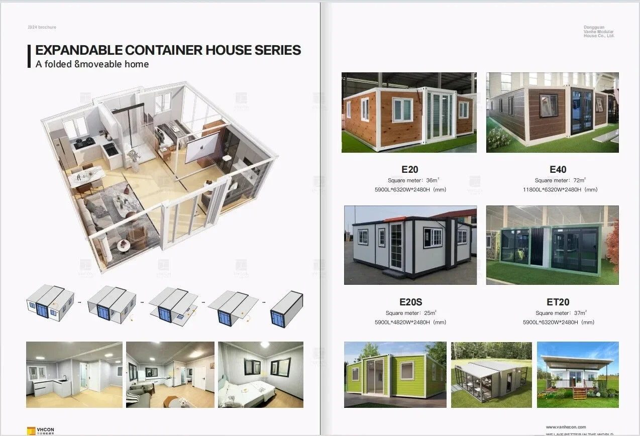 Sustainable Living Home - Case Prefabbricate Personalizzate Pieghevoli Espandibili per