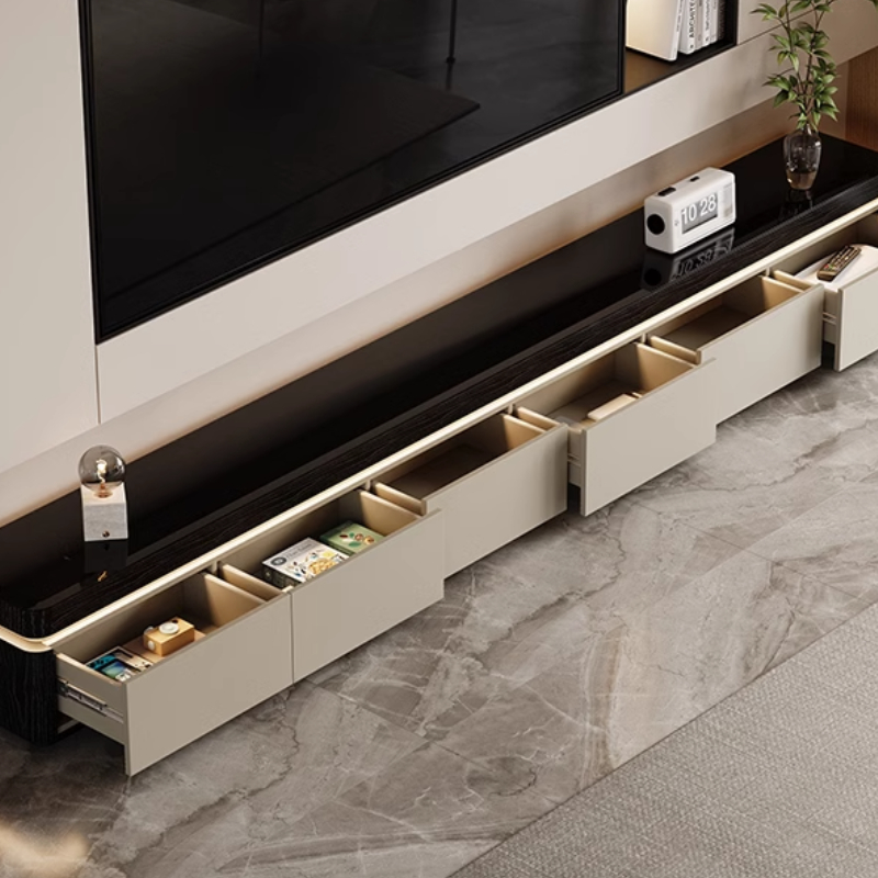 Sustainable Living Home - Risparmio del supporto TV Materiali ecologici