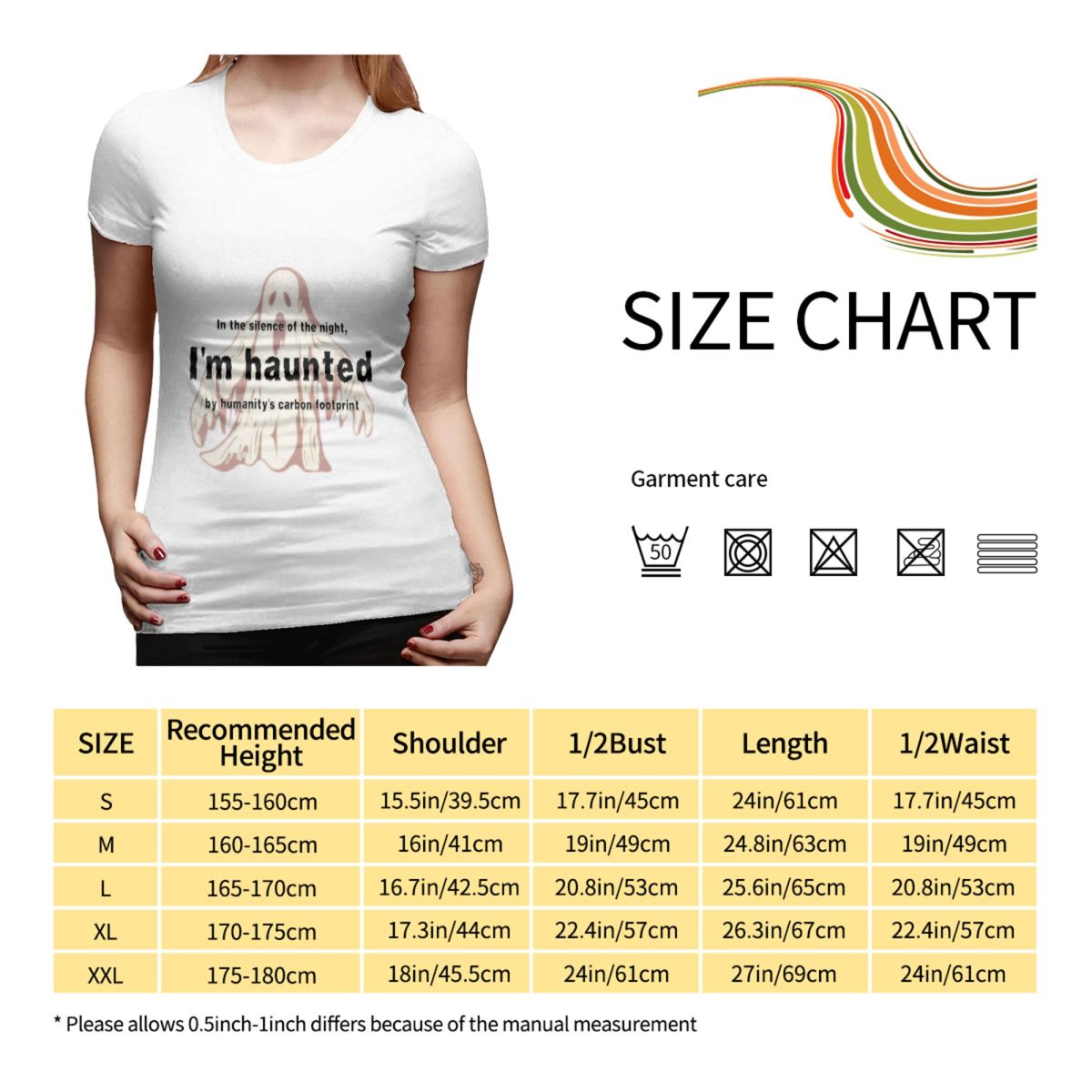 T-shirt da donna dal design di - Sustainable Living Lifestyle recensione e prezzo